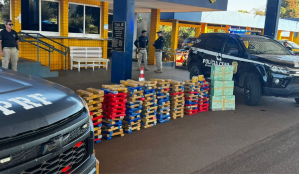 Mais de 400 kg de drogas são apreendidos em operação conjunta na BR-364, em Jataí