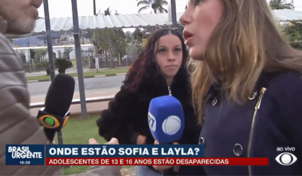 Jornalista da Record é empurrada ao vivo por repórter da Band: emissoras se pronunciam