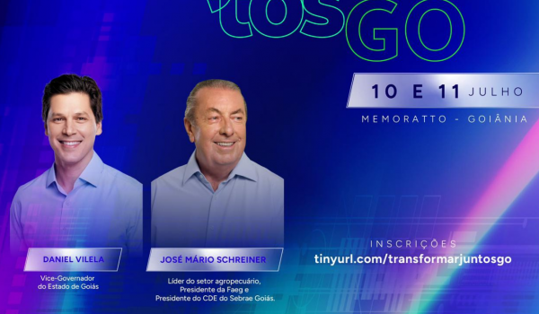 Gestores públicos de Goiás se reúnem no evento Transformar Juntos, promovido pelo Sebrae