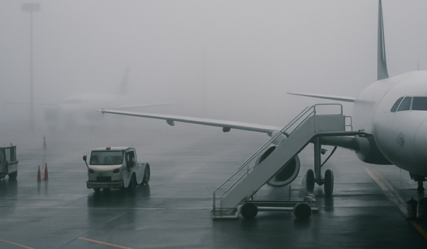 Aeroporto de Goiânia suspende voos nesta manhã por causa da neblina