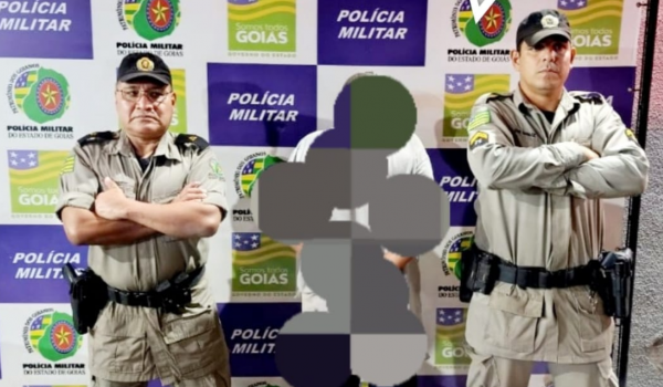 Homem é detido pela PM após denúncia de abuso contra menor em Santa Helena de Goiás