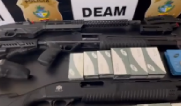 Polícia Civil apreende seis armas de fogo em operação contra investigado por ameaça em Rio Verde