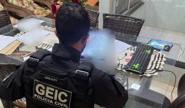 Polícia Civil de Rio Verde cumpre mandado contra crimes cibernéticos de abuso infantojuvenil