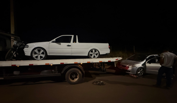 Operação conjunta apreende carros e encerra festa com som automotivo