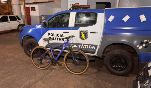 Força Tática recupera bicicleta furtada e prende suspeito no Conjunto Maurício Arantes