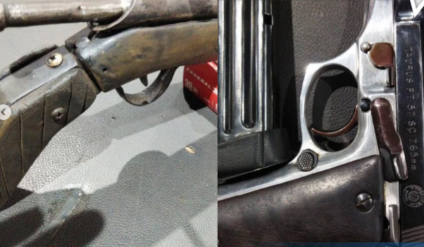 Polícia Militar apreende armas em ocorrência de posse irregular em Santo Antônio da Barra