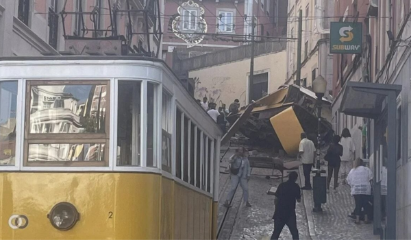Tragédia em Lisboa: bondinho histórico descarrila e deixa 17 mortos e mais de 20 feridos