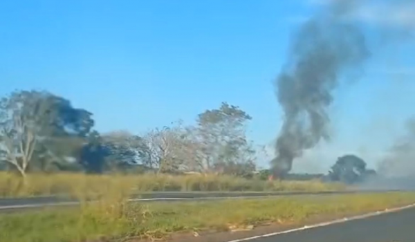 Focos de incêndio começam a se intensificar nas rodovias goianas