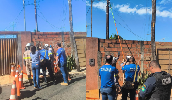 Gato de energia é descoberto no Bairro Renovação e morador é levado à delegacia em Rio Verde 