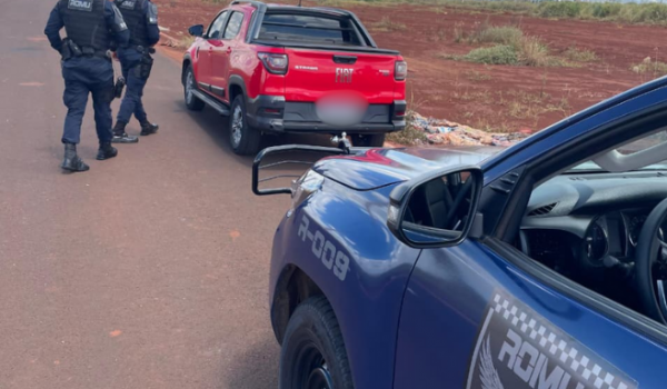 GCM recupera em Rio Verde caminhonete clonada e furtada em outro estado