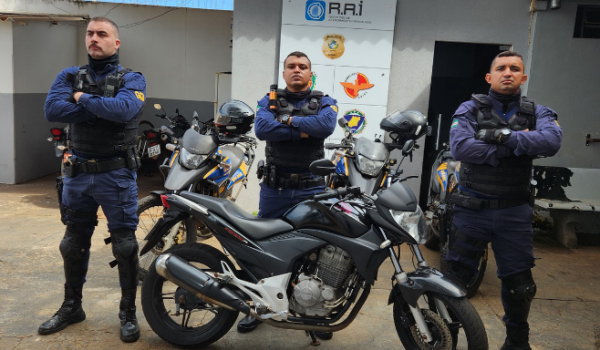 GCM recupera motocicleta envolvida em caso de estelionato em Rio Verde