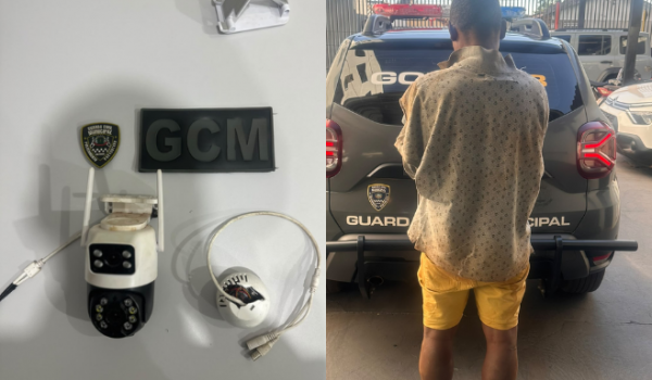 Homem é contido por populares após tentar furtar câmera pela segunda vez em residência na Vila Mutirão