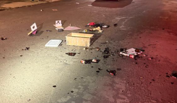 Homem é detido após ameaçar familiares e causar destruição em casa no Residencial dos Buritis