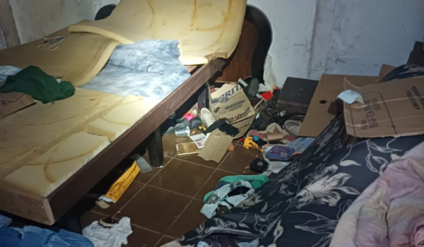 Homem é preso após agredir companheira e tentar atear fogo em residencia, em Rio Verde