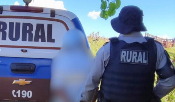 Homem é preso em flagrante por agredir companheira e filhos em fazenda na zona rural de Rio Verde