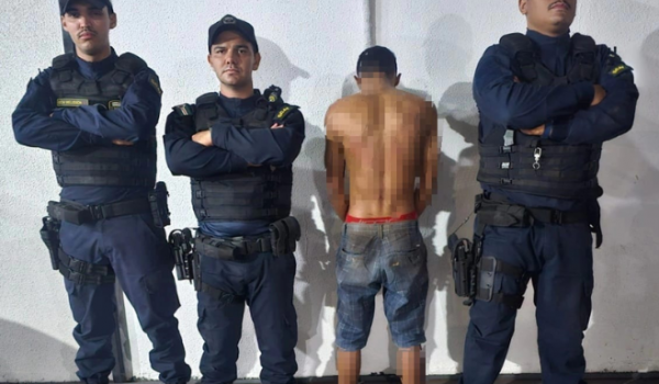 Homem é preso por atacar o próprio tio com faca no Bairro Popular em Rio Verde; confira