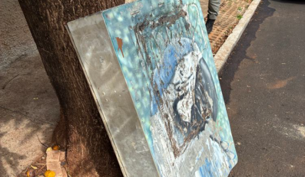 Homem é preso furto de painel telefônico no Centro de Rio Verde