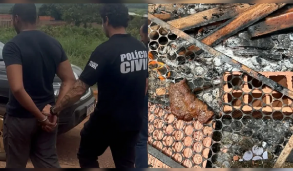 Homem é preso por matar cachorro, assar carne do animal e ameaçar mãe e avó em Planaltina