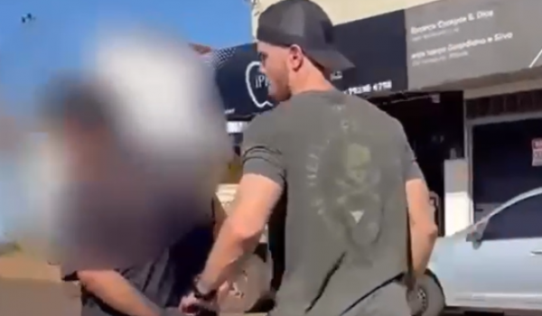 Homem que perfurou pescoço de vítima em briga de trânsito no Bairro Eldorado é preso pela PC, em Rio Verde