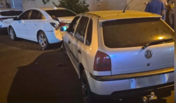 Idoso é preso após bater em carro estacionado e ser flagrado embriagado em Jataí
