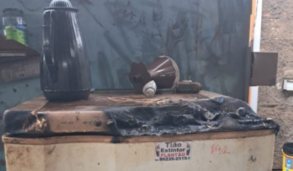 Incêndio criminoso em oficina termina com ex-funcionário detido pela PM no Bairro Canaã, em Rio Verde