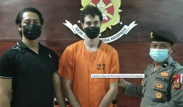 Jovem brasileiro é detido por posse de maconha em Bali, Indonesia