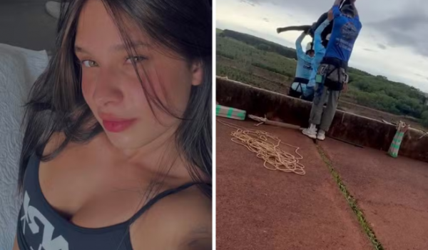 Falha em salto radical termina em tragédia; jovem morre após ser lançada sem corda de segurança