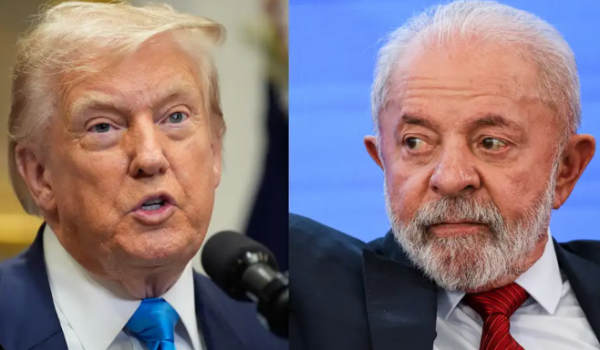 Em ligação com Trump, Lula pede fim de tarifaço de 50% sobre produtos brasileiros
