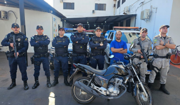 Moto recuperada em menos de 24 horas: Câmeras flagram furto e GCM localiza veículo em Rio Verde