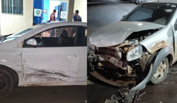 Motorista embriagado é preso pela PM após colisão no centro de Montividiu