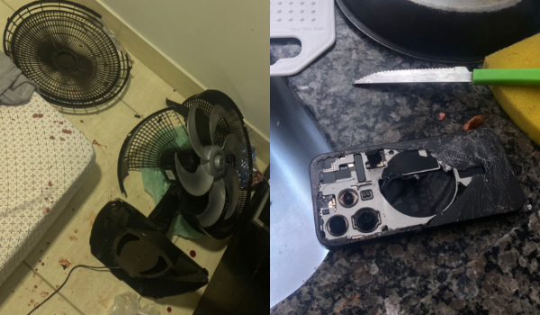 Mulher é presa após agredir namorado com garrafa e causar destruição em casa no Campos Elíseos, em Rio Verde