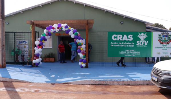 Novo CRAS é inaugurado nesta terça (24) na Lagoa do Bauzinho