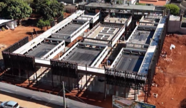 Obra do Mercado Municipal São Sebastião avança e tem inauguração prevista para dezembro em Rio Verde