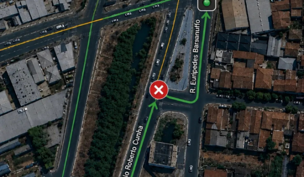 Obras provocam interdição total em trecho da Avenida Paulo Roberto Cunha, em Rio Verde