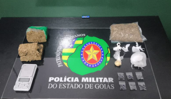 Traficante de drogas é preso no bairro Martins, em Rio Verde