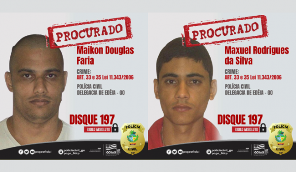 Operação Hermanos: PC prende integrantes de grupo que distribuía drogas, em Edéia; irmãos seguem foragidos