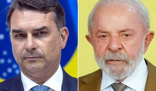 Pesquisa BTG/Nexus aponta 50,3% para Flávio Bolsonaro e 49,7% para Lula em votos válidos