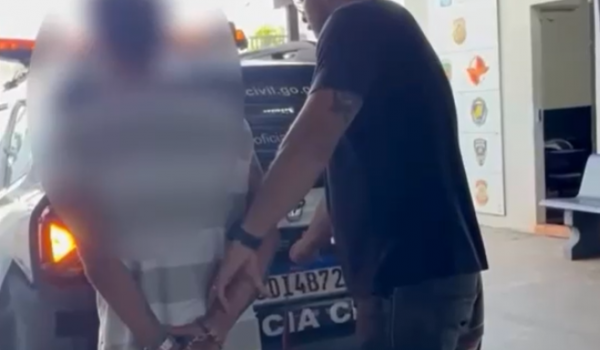 Polícia Civil prende homem suspeito de agredir companheira no Parque Girassol, em Rio Verde