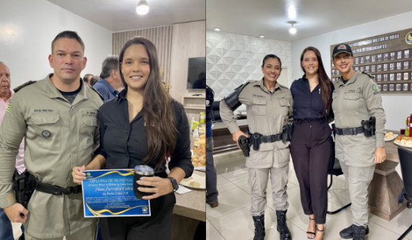 Polícia Militar fortalece parceria com a imprensa e homenageia profissionais da comunicação em Rio Verde