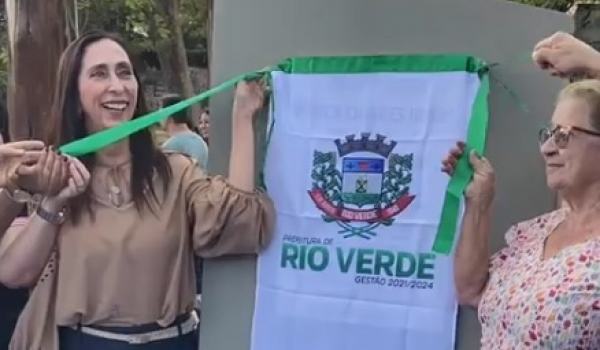 174 anos de Rio Verde: Novas praças são entregues à população no Parque Bandeirantes e Promissão