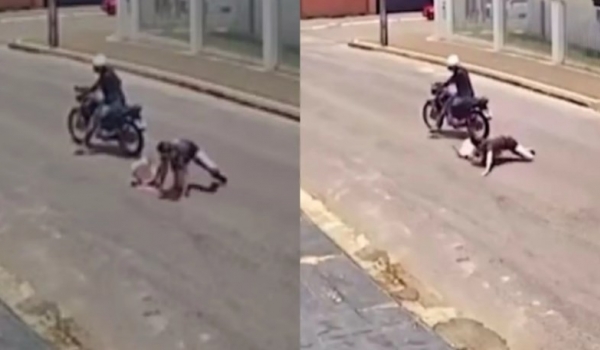 Menina de 12 anos pula de motocicleta e consegue escapar de sequestro em MT