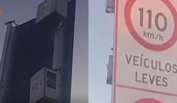 Equipamento escondido em placa na BR-060 entre Rio Verde e Jataí não é radar de velocidade, esclarece PRF