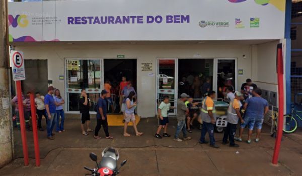 Reinauguração do Restaurante do Bem em Rio Verde acontece nesta quarta-feira (29)