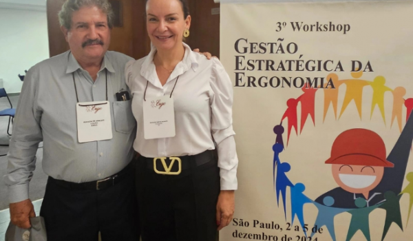 Rio-verdense é destaque em evento sobre Gestão Estratégica da Ergonomia e Consultoria em Saúde Ocupacional em São Paulo