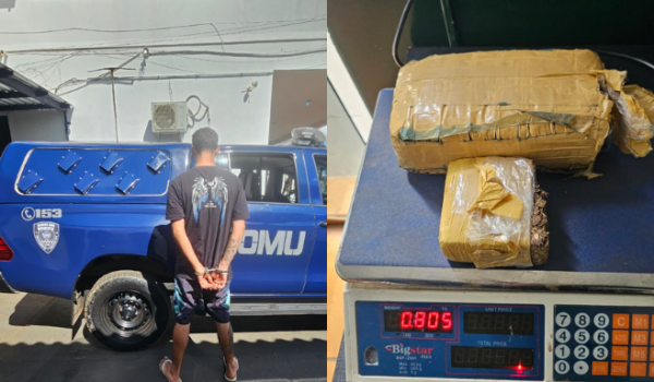 ROMU desmonta ponto de tráfico e prende suspeito reincidente no Jardim América, em Rio Verde