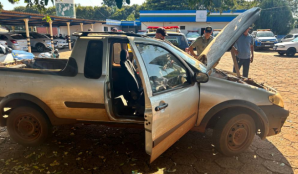 Polícia Militar localiza veículo roubado com placa clonada em Santa Helena de Goiás