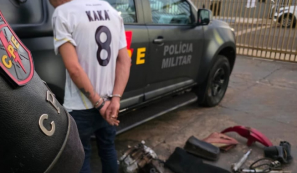 CPE prende criminoso com mais de 23 passagens em Rio Verde