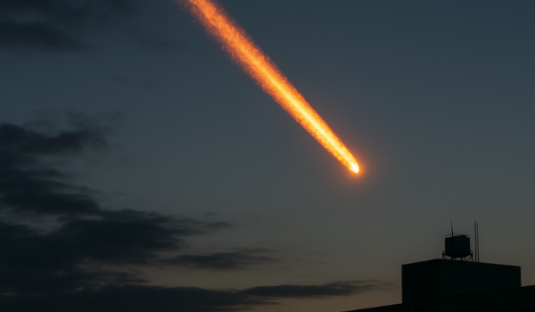 Bola de fogo no céu do DF era lixo espacial de foguete lançado em 2014
