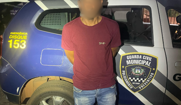 GCM prende homem que furtou celular de paciente acamado na UPA Centro