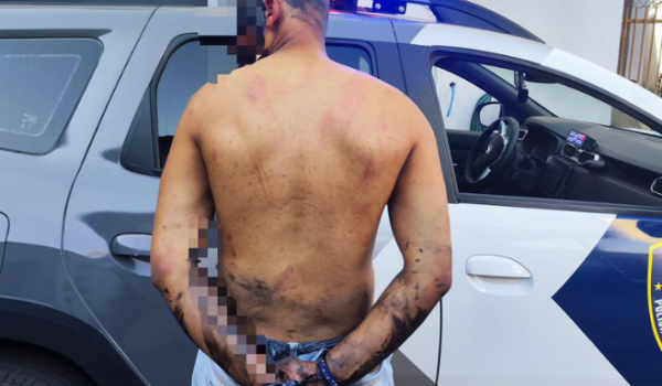 Homem é preso por pichar em escola municipal no Setor dos Funcionários, em Rio Verde